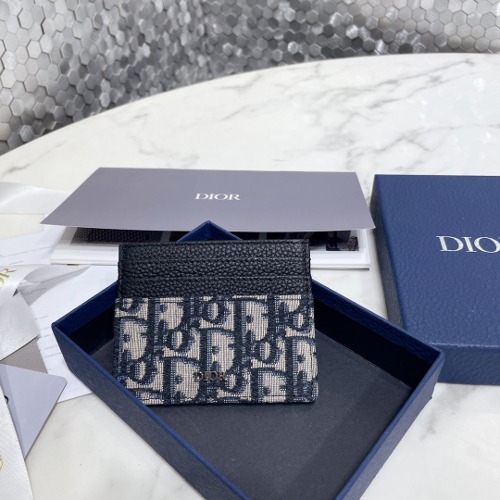 DIOR 디올 남자 카드 지갑 오블리크 자카드 2ESCH135YSE