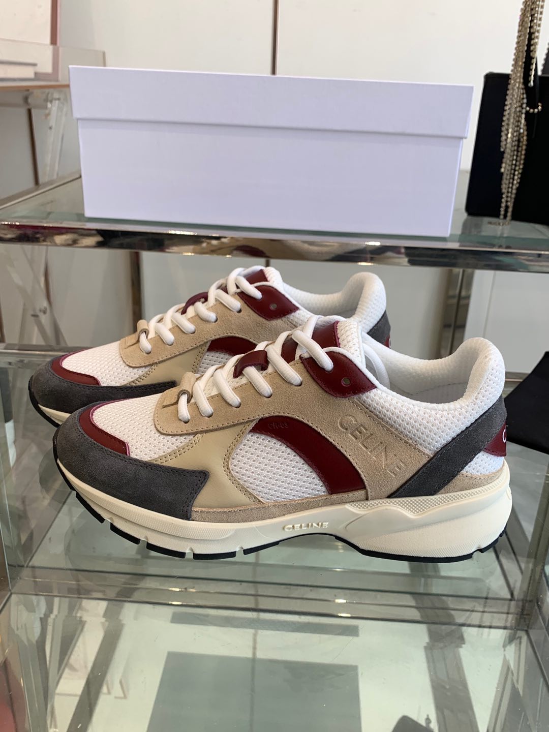 셀린느 25SS Cr-03 레이스업 스니커즈