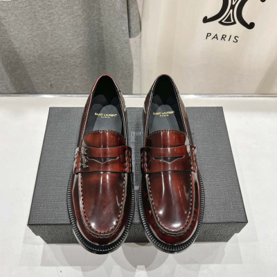 생로랑 25ss 모노그램 페니 로퍼
