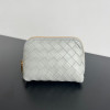 BOTTEGA VENETA 인트레치아토 파우치 클러치백 764044 그레이