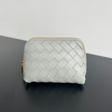 BOTTEGA VENETA 인트레치아토 파우치 클러치백 764044 그레이
