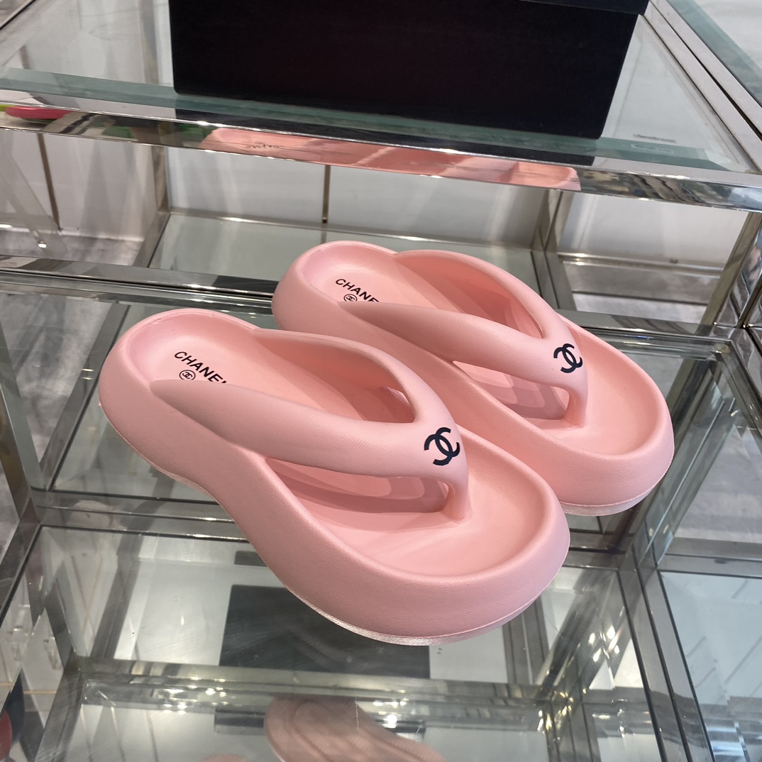 샤넬 25C 신상 끈 슬리퍼