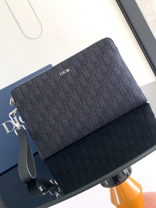 DIOR 오블리크 A4 파우치 클러치 백 2ESCA491YSE