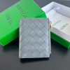 BOTTEGA VENETA 인트레치아토 스몰 폴더 지퍼 반지갑 742330