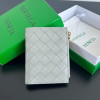 BOTTEGA VENETA 인트레치아토 스몰 폴더 지퍼 반지갑 742330