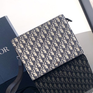 DIOR 오블리크 A5 트라이앵글 파우치 2ESCA483