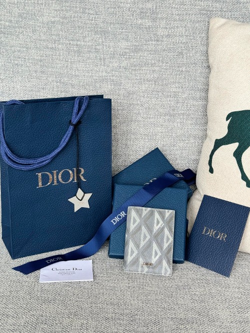 DIOR CD 다이아몬드 2단 남성 카드 지갑 2ESCH138DCO
