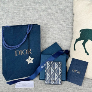DIOR CD 다이아몬드 2단 남성 카드 지갑 2ESCH138DCO