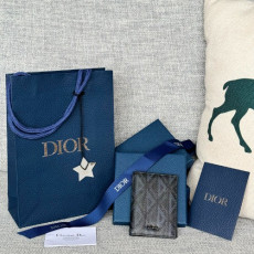 DIOR CD 다이아몬드 2단 남성 카드 지갑 2ESCH138DCO
