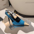 입생로랑 jeanne 슬링백 펌프스