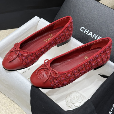 [하이앤드]샤넬 24B 발레리나 트위드 플랫