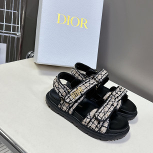 디올 25ss Dioract 벨크로 샌들