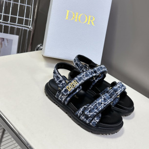 디올 25ss Dioract 벨크로 샌들