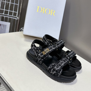 디올 25ss Dioract 벨크로 샌들