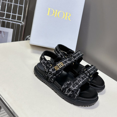 디올 25ss Dioract 벨크로 샌들
