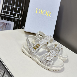 디올 25ss Dioract 벨크로 샌들