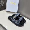 디올 25ss Dioract 벨크로 슬라이드 뮬