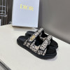 디올 25ss Dioract 벨크로 슬라이드 뮬