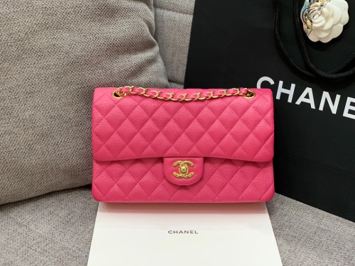 CHANEL 샤넬 클래식 미듐 플랩백 A01112