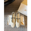 더로우 엘라스틱 발레리나 플랫