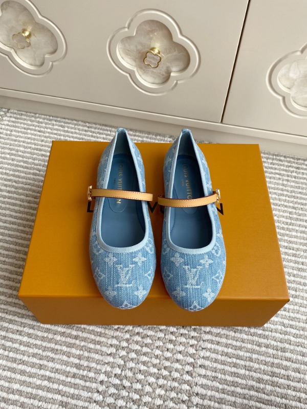 루이비통 25ss 로미 발레리나 플랫