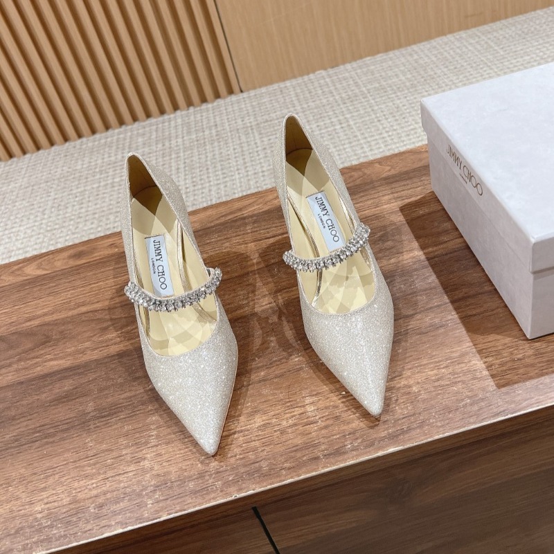 지미추 빙 펌프스 힐 - 8.5cm
