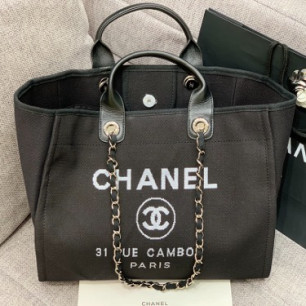 CHANEL 샤넬 도빌백 라지 A66941