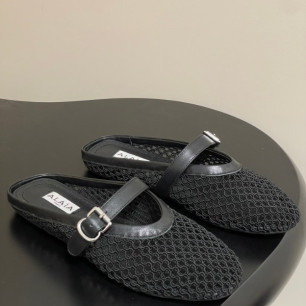 알라이아 25Fw 봄 신상 발레리나 플랫 뮬