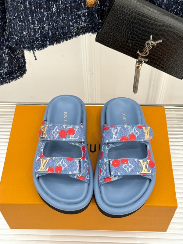 루이비통 LV x TM 슬라이드