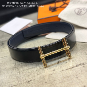 에르메스 H'D'ANCRE 벨트 32MM