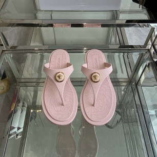 베르사체 25ss Alia 러버 샌들