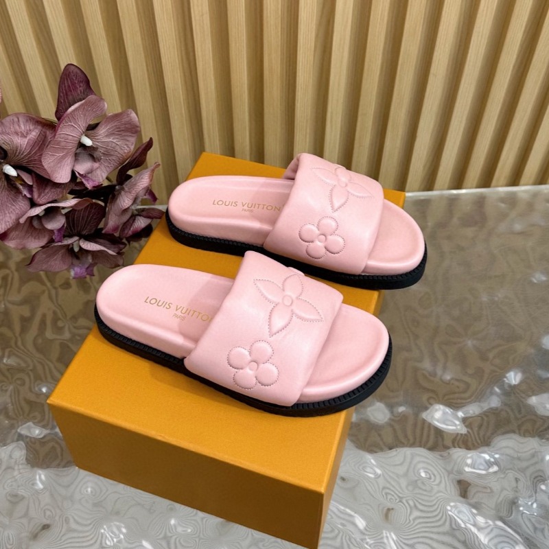 루이비통 25ss LV 쇼어 플랫 컴포트 뮬
