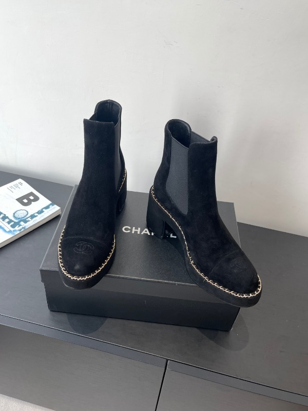 샤넬 25SS F/W 쇼트 부츠
