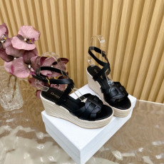 디올 25SS D-Club 웨지힐 샌들