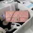 CHANEL 23P 진주 CC로고 레더 이브닝 체인백 AS3791
