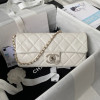 CHANEL 23P 진주 CC로고 레더 이브닝 체인백 AS3791