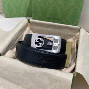 GUCCI 구찌 GG 로고 인터로킹 벨트