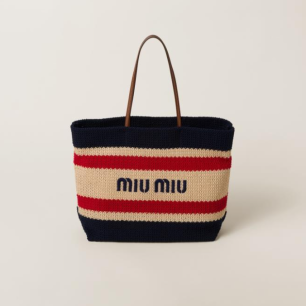 Miu Miu 여성 토트백 탑 핸들백