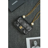 CHANEL 24s 더블펄 플랩백 11.5cm