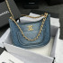 CHANEL 데님 호보
