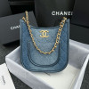 CHANEL 데님 호보 세로 버전