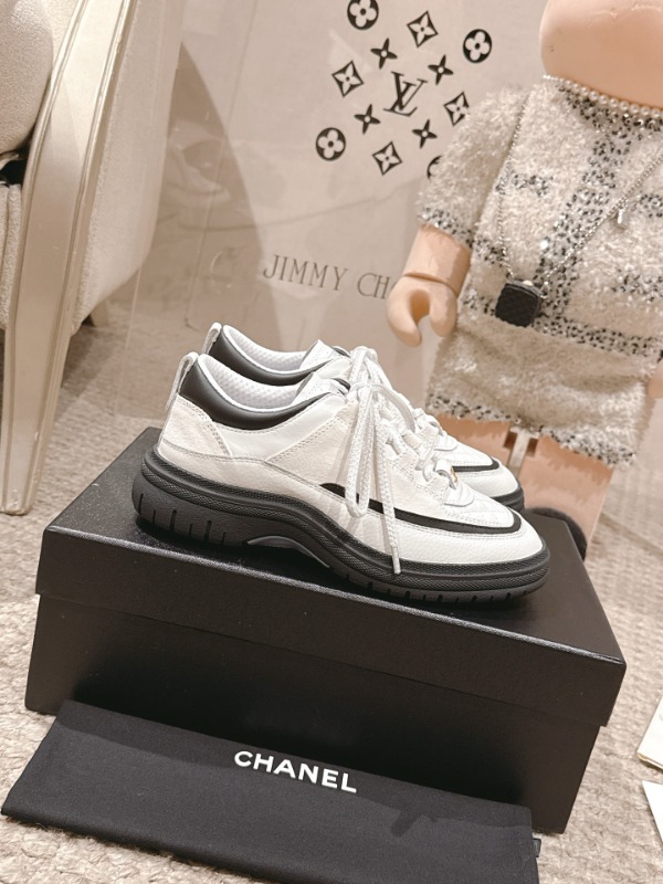 샤넬 25C 더블 C 스니커즈