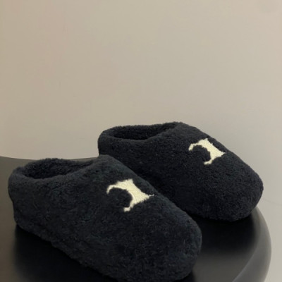셀린느 25FW 시어링 통굽 뮬
