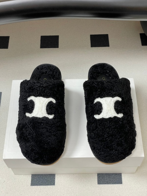 셀린느 25FW 시어링 뮬