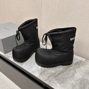 발렌시아가 스키웨어 알래스카 나일론 로우 부츠