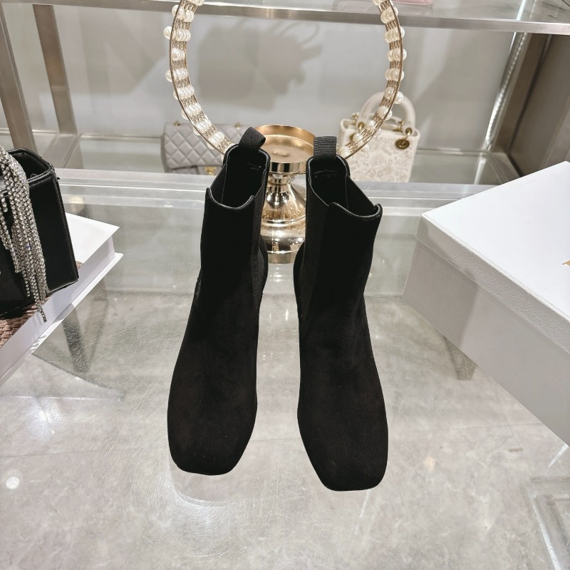 디올 D-Art 힐 앵클 부츠