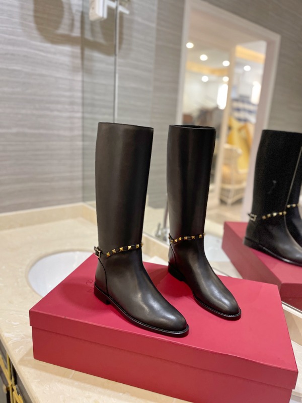 발렌티노 락스터드 하이부츠