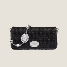 MIUMIU 미우미우 아이코닉 크리스탈 가죽백
