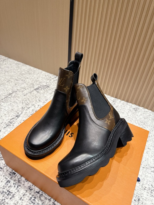 루이비통 LV 보부르 첼시 앵클 부츠