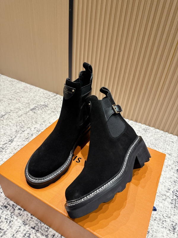 루이비통 LV 보부르 첼시 앵클 부츠